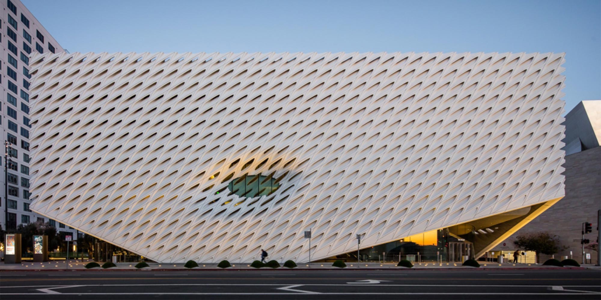 The Broad Museum in Los Angeles, courtesy of The Broad Museum.