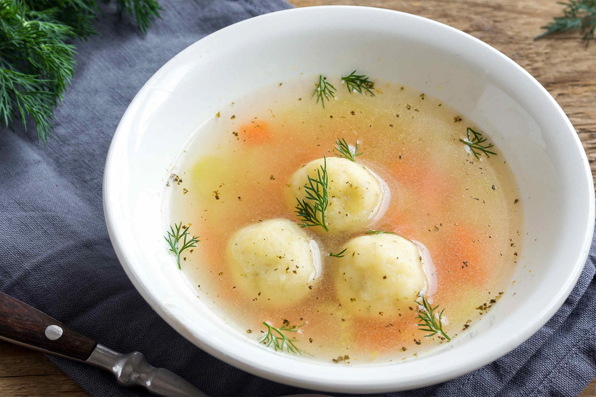 Matzah Ball Soup